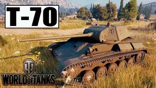 Т-70  СОВЕТСКИЙ ЛЁГКИЙ ТАНК  "World of Tanks"