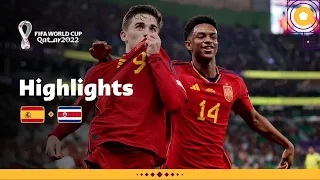 Spain Set a New Record | Spain v Costa Rica highlights | FIFA World Cup Qatar 2022