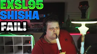 Exsl95 verschluckt sich an SHISHA RAUCH 🔥 Exsl95 Livestream Highlights