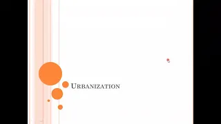 ADP Environmental science| BS | Urbanization | impact of urbanization