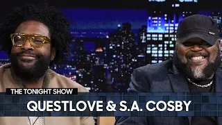 Questlove and S.A. Cosby Were Both Terrified to Write a Book for Middle Schoolers | The Tonight Show