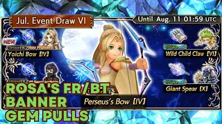 DFFOO GL - Rosa's FR/BT Banner Gem Pulls