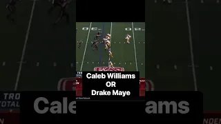 Caleb Williams or Drake Maye? Which QB Would You Pick?#uscfootball #northcarolinafootball