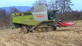 Traktory & Kombajny Kosenie kukurice 2016 Claas Lexion 750TT & John Deere 8360RT