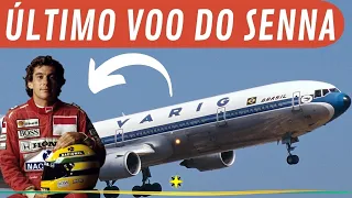 ÚLTIMO VOO DO SENNA NA VARIG