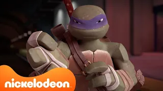 TMNT: Las Tortugas Ninja | Leo pelea contra la MUTANTE Karai | Escena completa | Nickelodeon