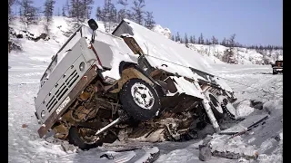 СЕВЕР ОШИБОК НЕ ПРОЩАЕТ | ЖЕСТЬ НА СУРОВЫХ ДОРОГАХ КРАЙНЕГО СЕВЕРА #1 [ФОТО]