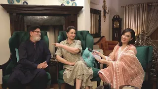 Saba Faisal Husband faisal saleem together Interview @zunairaShahidmalik #sabafaisal #trending