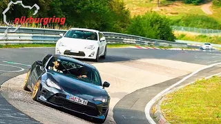 Fun Lap with Toyotas gt86 on Nurburgring Nordschleife 8:11"