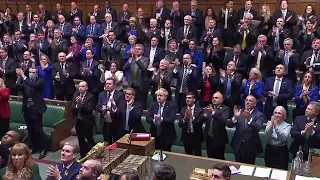 Ukraine ambassador receives ovation in UK parliament