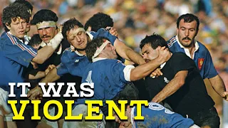 Rugby's Most Violent Match | France vs All Blacks 1986 "The Battle of Nantes"