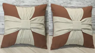 Как сшить красивую наволочку на подушку в виде цветка из Индии /DIY pillowcase