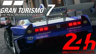 24h SPA! Honda NSX GT500 '08 - Circuit De Spa Francorchamps | Gran Turismo 7 (PS5) (1°)