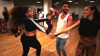 Beautiful Zouk Dance - Paulo &  Luisa + Bruna Peçanha & Felipe Lira