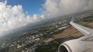 4K | Ryanair Boeing 737-800 With Retroffited Winglets | Eastarly Take-off from Dublin Airport's 10R