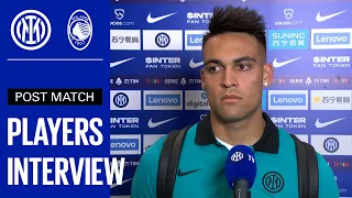 INTER 2-2 ATALANTA | LAUTARO + DIMARCO EXCLUSIVE INTERVIEWS [SUB ENG] 🎤⚫🔵