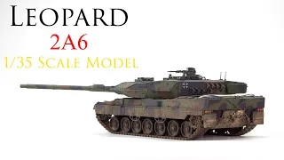 Leopard 2A6 Main Battle Tank (1/35 - Tamiya)