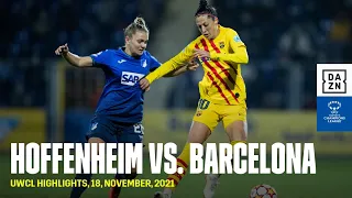 HIGHLIGHTS | Hoffenheim vs. Barcelona -- UEFA Women's Champions League 2021-22