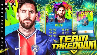 PSG Lionel Messi Team Takedown!!!