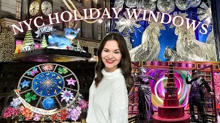 NYC HOLIDAY WINDOW DISPLAYS 2023 | Macy's, Saks Fifth Avenue, Bloomingdale's, Bergdorf Goodman