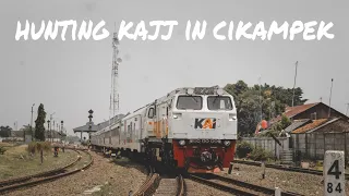 HUNTING || melihat kereta di percabangan cikampek !!!