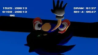 Debug Event in Sonic Adventure 2