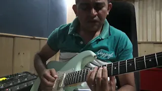 Vall Guittar Solo com Drive no Forró Fractal Ax8 Pikup Fender 69 Abigail Ybarra Neck Braço