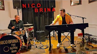 Swingin' Boogie Woogie & drum solis - Nico Brina (drums: Charlie Weibel)