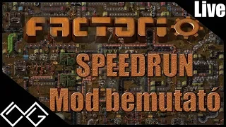 Factorio MOD bemutató - Any% TAS (v0.16.51) - Speedrun 2:05:31