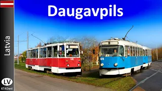 【4K】DAUGAVPILS TRAM  (2022)