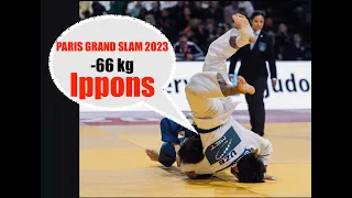 PARIS GRAND SLAM 2023  [ -66 kg  IPPONS ]