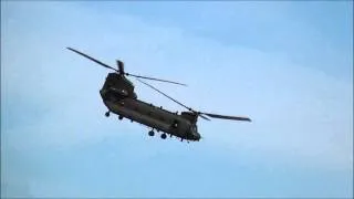 Chinook HC 2 2A Display at the RIAT 2014