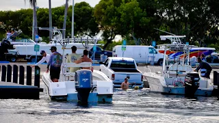 Behind My Back a Notorious Mobster ! Boat Ramp Chit Show !