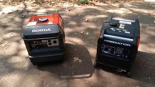 Honda EU3000is VS Predator 3500 Inverter