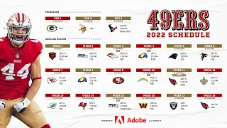 Fight for What's Ours. The 49ers 2022 Schedule is Here