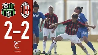 Highlights Sassuolo 2-2 AC Milan - Matchday 3 Women Serie A 2018/19