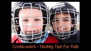 Skating Tips - Cross-overs Forward and Reverse - Hockey Tips for Kids