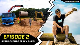 RIDING THE KECKS SUPER ENDURO TRACK BUILD - EPISODE 2