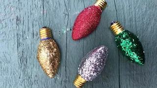 Yes, You CAN Repurpose Your Burnt Out Christmas Light Bulbs