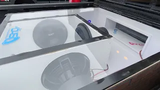 SUBWOOFER BOX BREAKS APART THIS