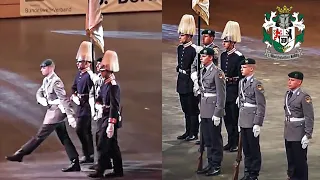 In preußischer Uniform: Drillteam 7./Wachbataillon - Bundeswehr Military Tattoo Marschmusik