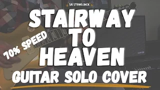 Stairway To Heaven - Guitar Solo (PLAYED AT 70% SPEED)
