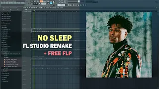 NBA YoungBoy - No Sleep (FL Studio Remake + Free FLP)