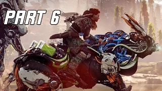 Horizon Zero Dawn Walkthrough Part 6 - Override Mount (PS4 Pro Let's Play Commentary)