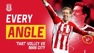 💥  Every Angle of Peter Crouch's STUNNING Volley against Man City!