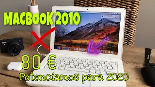 MACBOOK 2010 CORE 2 DUO EN 2020 😎 compró un MacBook a1342 X 80€ y lo RESTAURO USB BOOT INCLUIDO