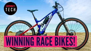 Winning Enduro Bike Checks From The EWS Trophy Of Nations | Women's