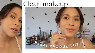 Makeup therapy: clean look pakai produk lokal no foundation