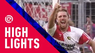 FEYENOORD KNOKT ZICH TERUG ⚔️ | Feyenoord - Ajax (27-03-1994) | Highlights