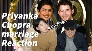 Priyanka Chopra Marriage Reaction By Koreans | Nick Jonas | Indian wedding